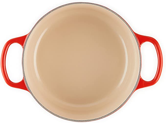 Le Creuset cocotte redonda 24 cm interior