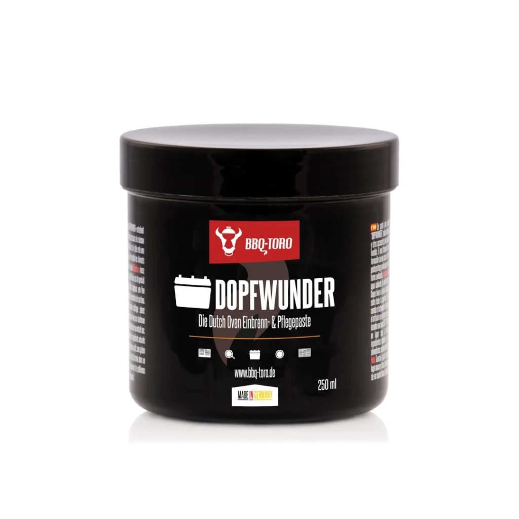 BBQ-TORO DOPFWUNDER Pasta de Limpieza y Curado para Hierro Fundido I 250 ml