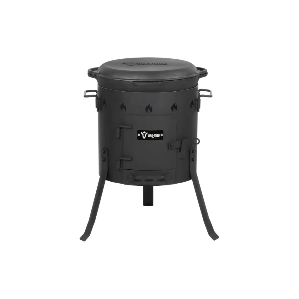 BBQ Toro Kazan de 12,1 L con Tapa + Kazan Estufa Ø 35 cm