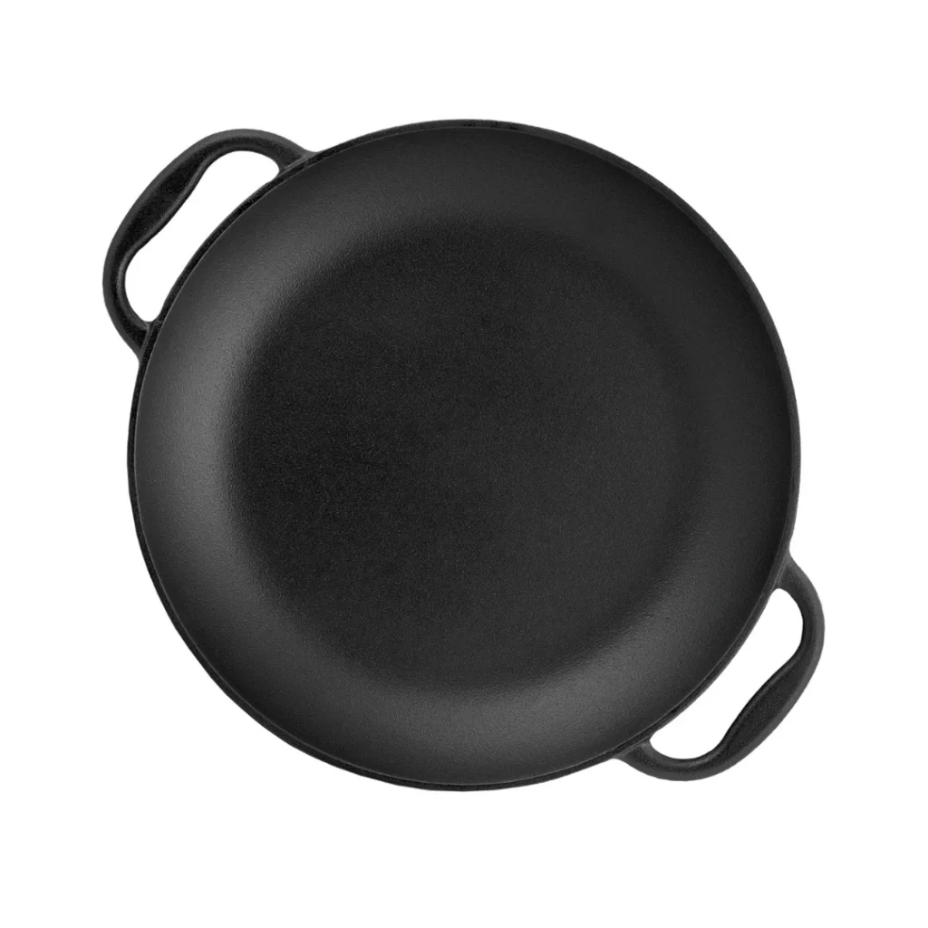 BBQ-Toro Paellera de Hierro Fundido Tradicional con Asas 6 Personas 36 cm