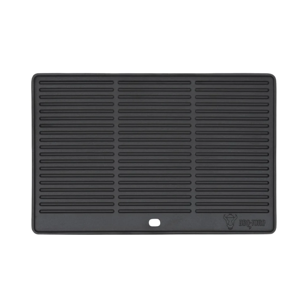 BBQ Toro Plancha Rectangular de Hierro Fundido 48,5 x 40 cm Placa Reversible