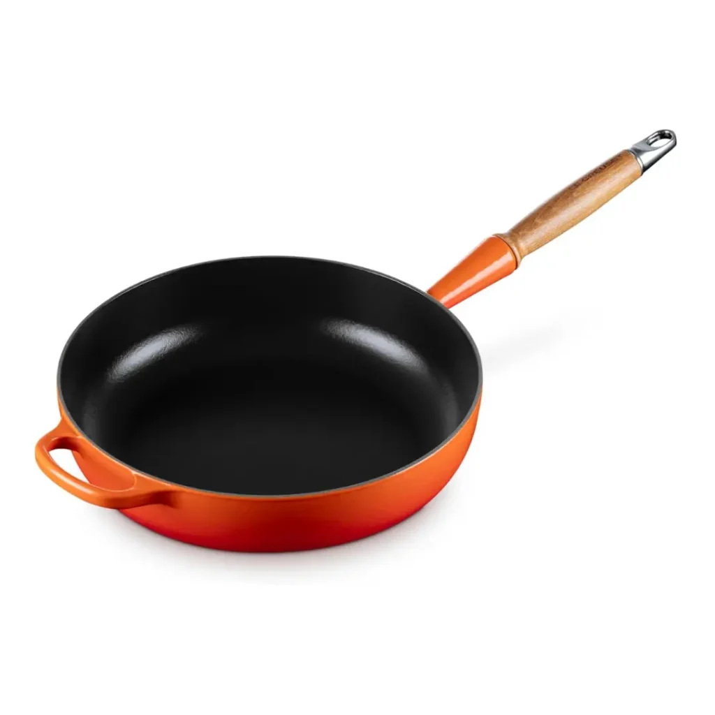 Le Creuset Sartén Signature con mango de madera