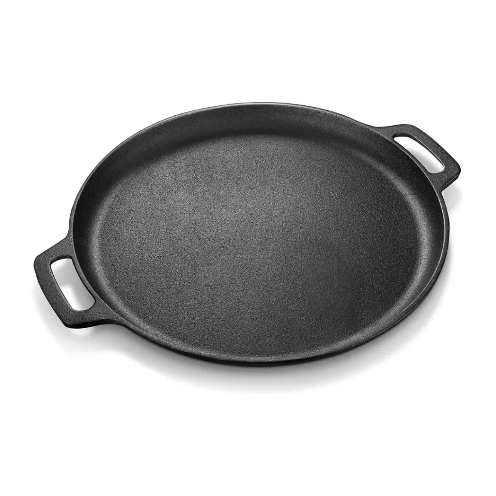 Sartén para Pizza de Hierro Fundido doble asa 34cm de Velaze