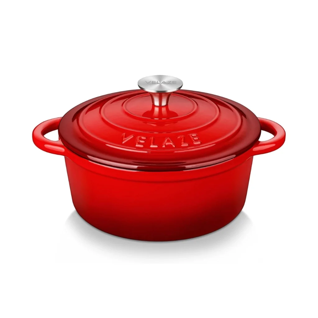 Velaze Olla de Hierro Fundido Esmaltada con Tapa 20 cm 2L